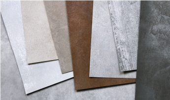 Verschiedene Architekturfolien mit Beton- und Stuckstruktur 
