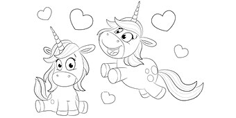 Baby-Einhorn
