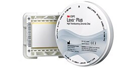 3M™ Lava™ Plus Hochtransluzentes Zirkoniumoxid
