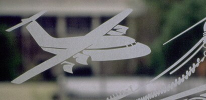 Fenstergrafikfolien für Markenidentität
