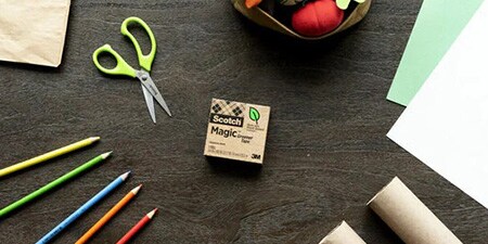 Scotch® Magic™ Klebeband „A Greener Choice“ in der Verpackung
