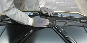 Reinigen eines Autos
