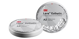 3M™ Lava™ Esthetic fluoreszierendes Vollzirkoniumoxid
