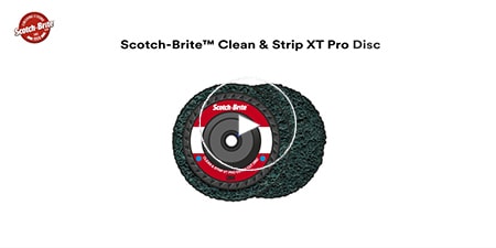 Videobild der Scotch-Brite™ Grobreinigungsscheibe XT Pro