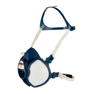 3M™ Wartungsfreie Halbmaske FFA1P2 R D Filter, 4251+ 
