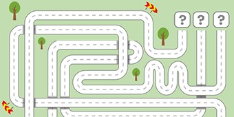 Autos - finde den richtigen Weg

