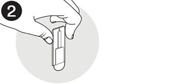 Ein Symbol, das zeigt, wie man die Command™ Haken-Trägerplatte behutsam in Position hält
